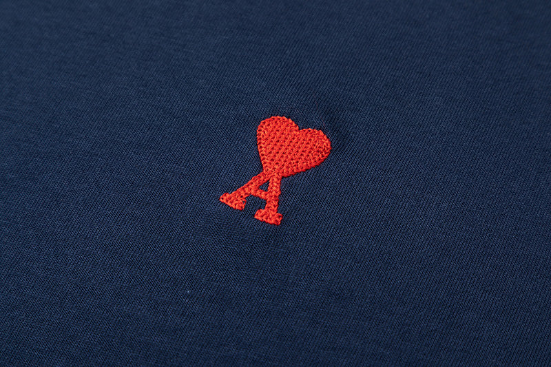 【代購7-14天發貨】AMI 刺繡小愛心 短袖