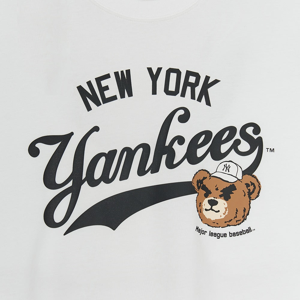 MLB 男女款 短袖T恤 Mega Bear 紐約洋基隊