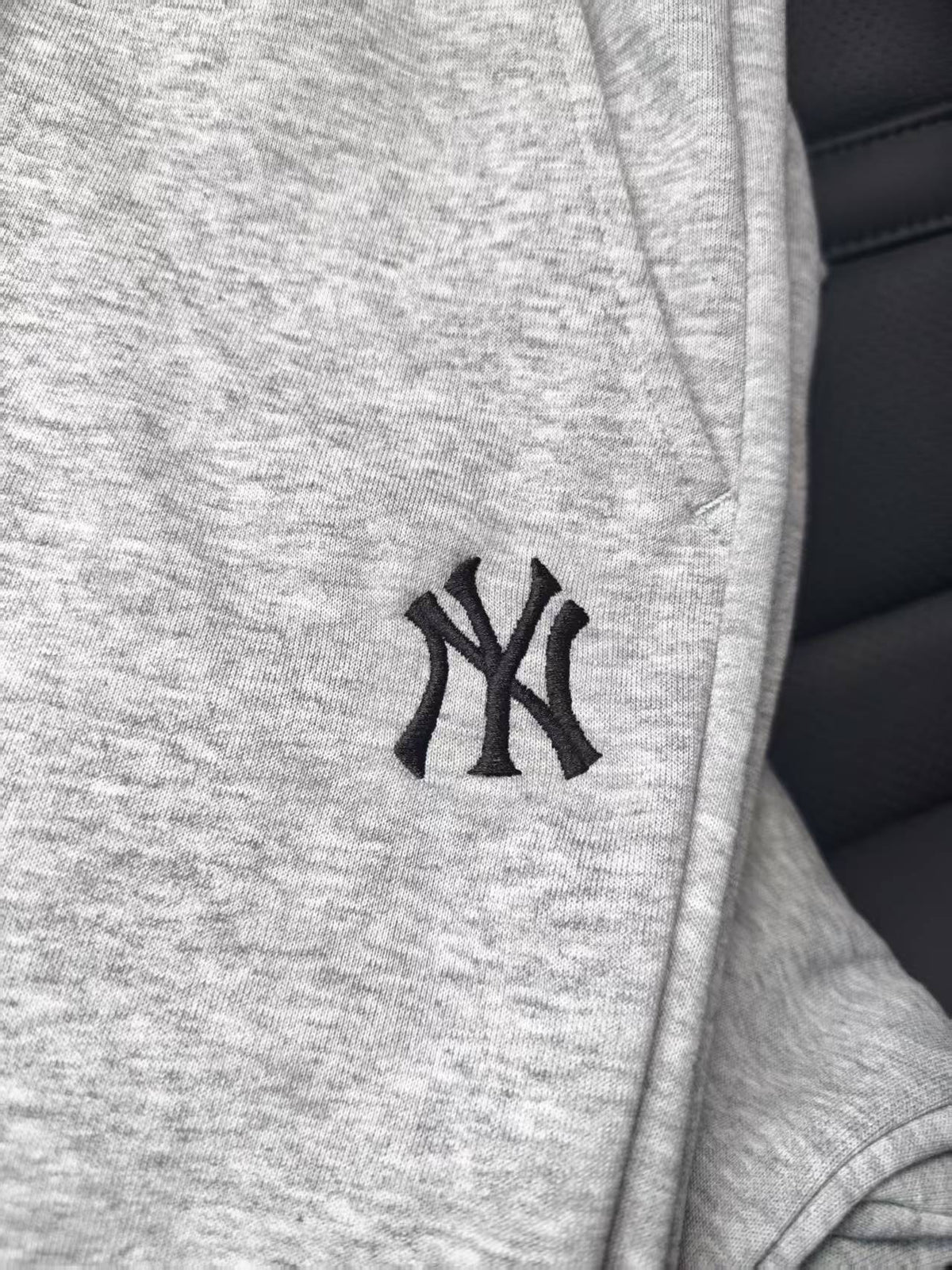 MLB 紐約洋基 刺繡logo 休閒棉褲