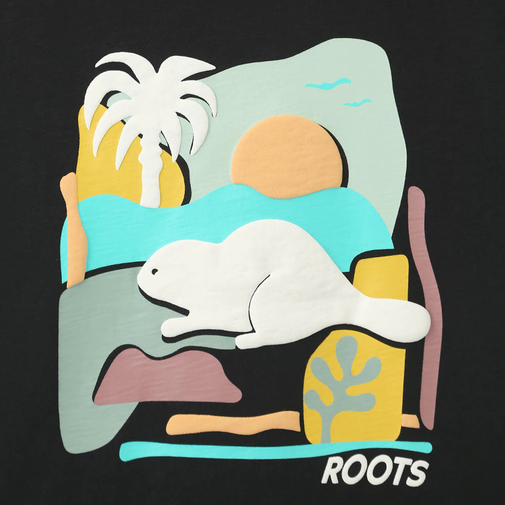 Roots 海島印花 男女款 短袖T恤