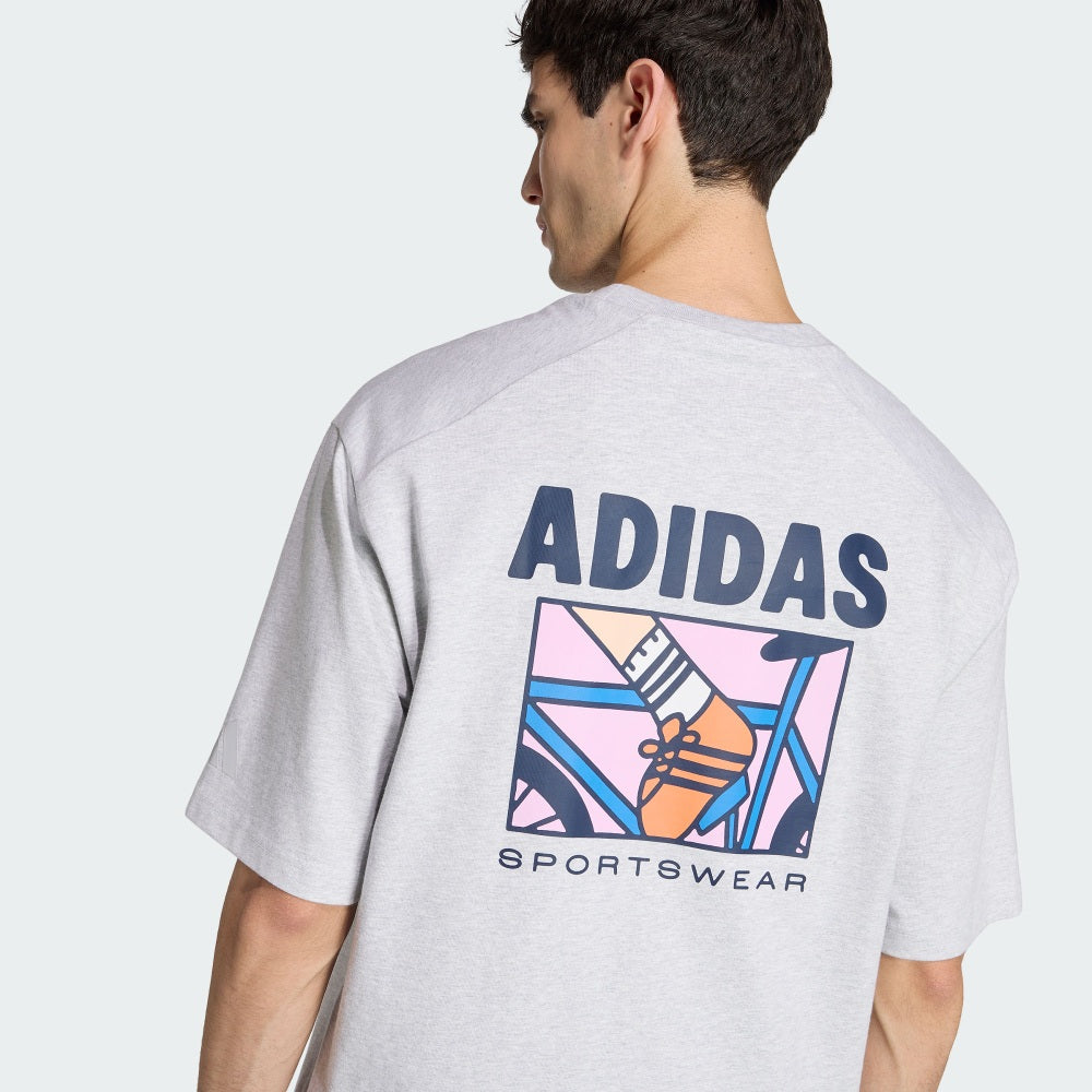 ADIDAS 男女款 M Ani Pop Bk 短袖T恤