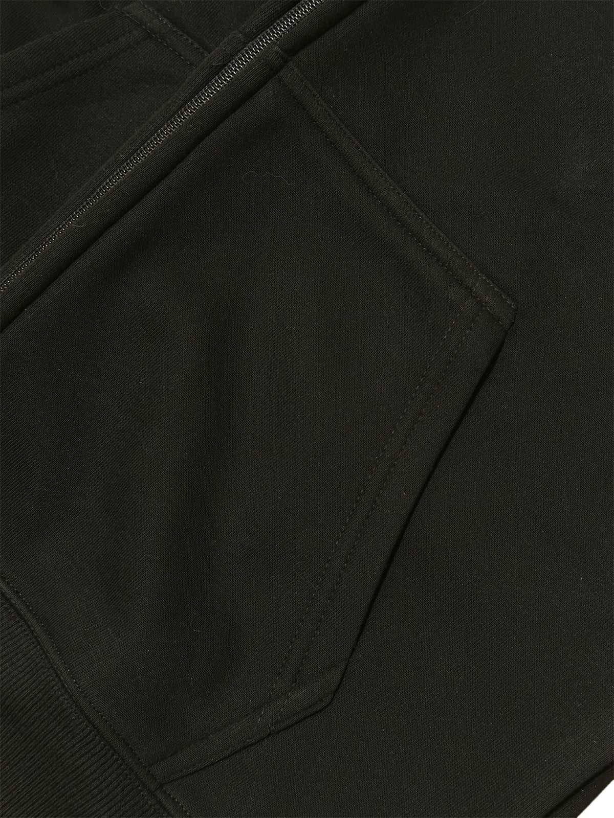 THE NORTH FACE 男女款 LOGO連帽外套 刷毛 棉質 黑色