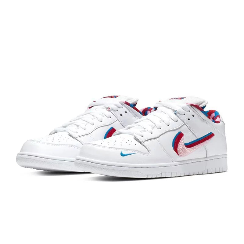 Nike Dunk Low x Parra 3D 聯名款 白糖果 刺繡