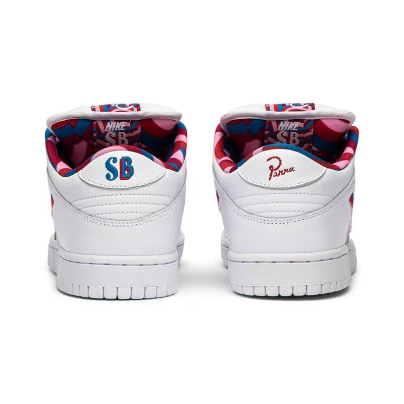 Nike Dunk Low x Parra 3D 聯名款 白糖果 刺繡