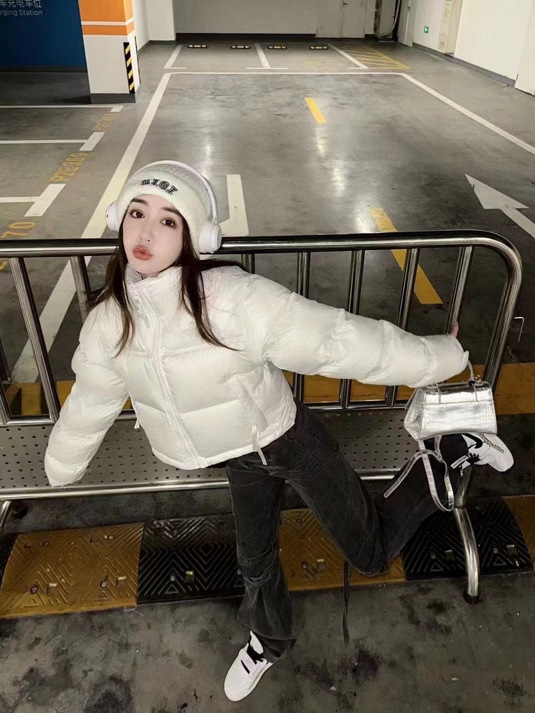 【預購5-7天發貨】THE NORTH FACE 短款 女款 羽絨外套 白色