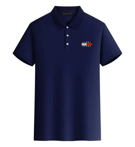 TOMMY 貼布 Logo 短袖 Polo衫