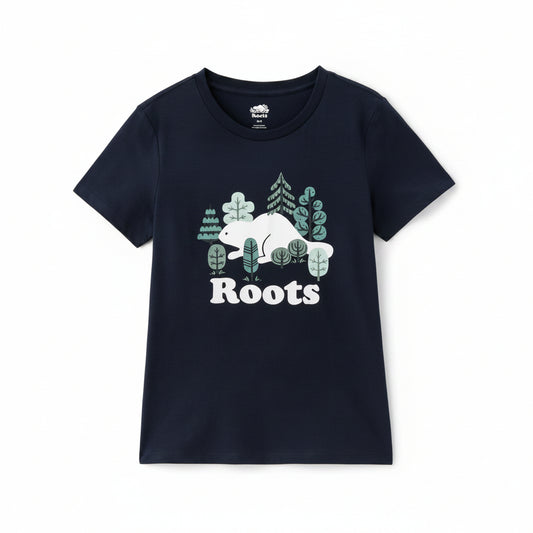 Roots 短葉松海狸 男女款 短袖T恤