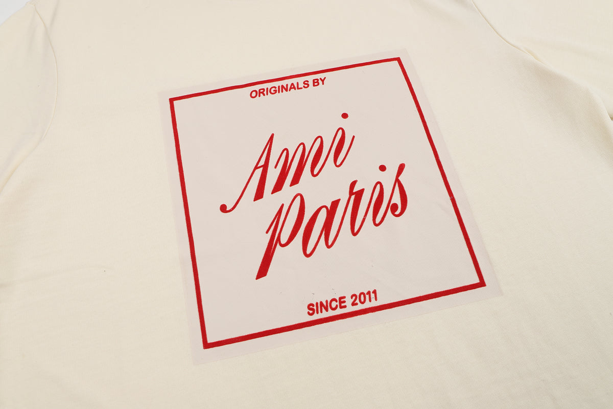 【代購7-14天發貨】AMI 印花T 短袖