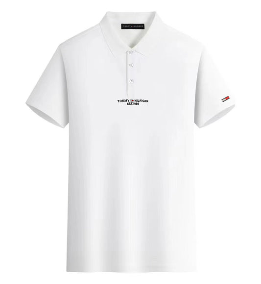 TOMMY 中間刺繡 短袖 Polo衫