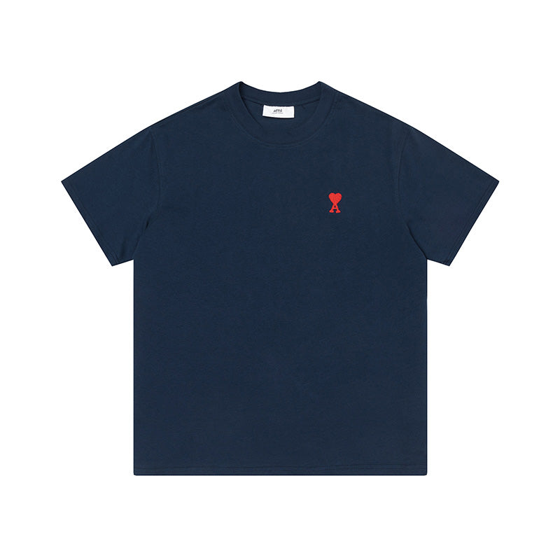 【代購7-14天發貨】AMI 刺繡小愛心 短袖