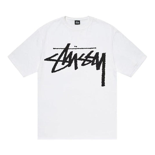 STUSSY 新款 胸前背後大Logo 短袖T恤 男女款