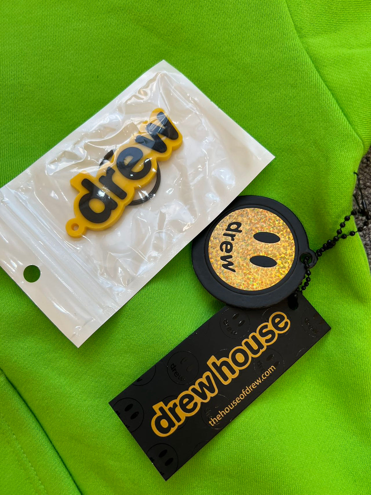 Drew House Mascot tee 笑臉帽T drewhouse帽T