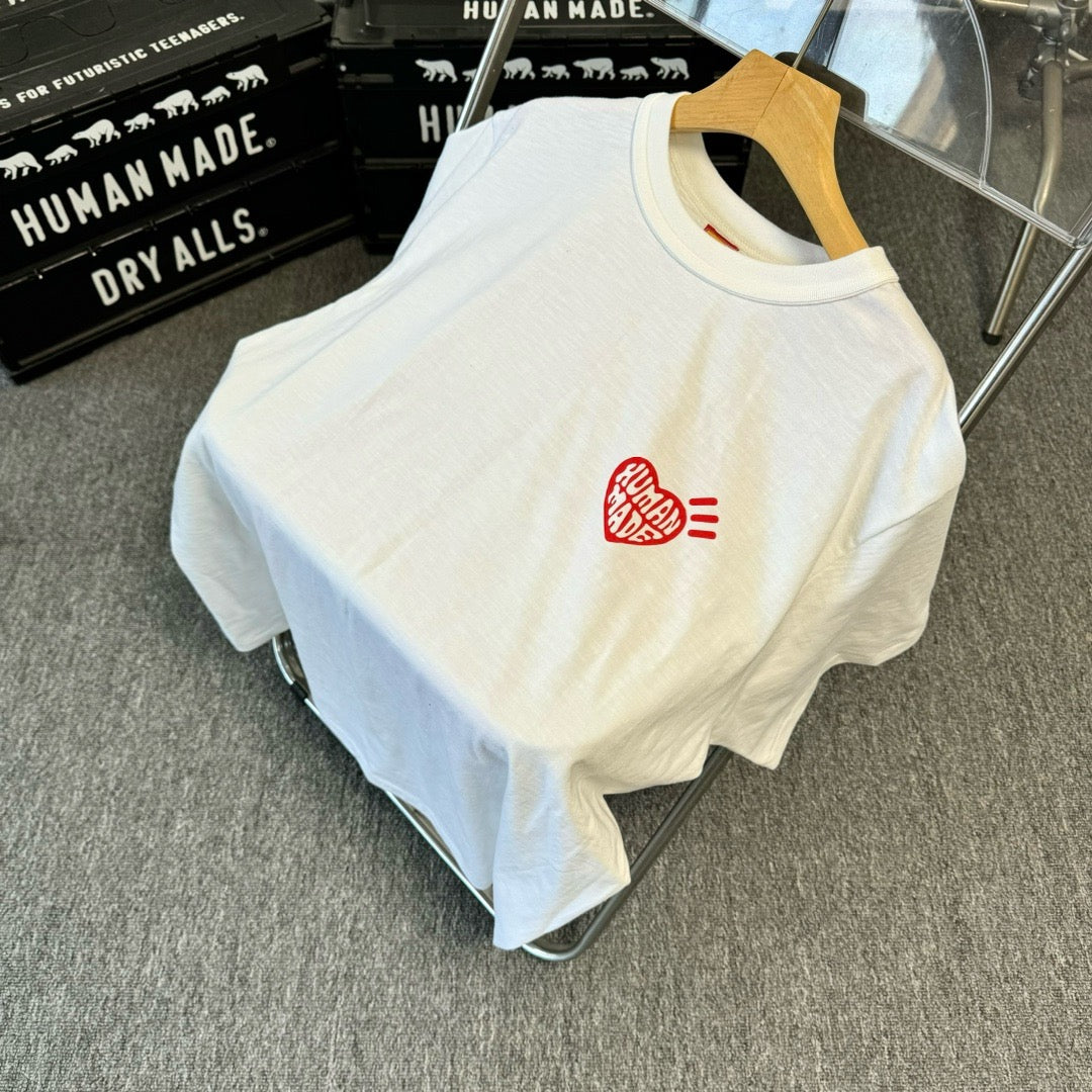 2024SS HUMAN MADE GRAPHIC T-SHIRT #13 胸口 字體 愛心 短袖 短T