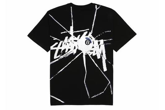 Stussy Shattered Tee Black 破碎8號球 短袖 短T