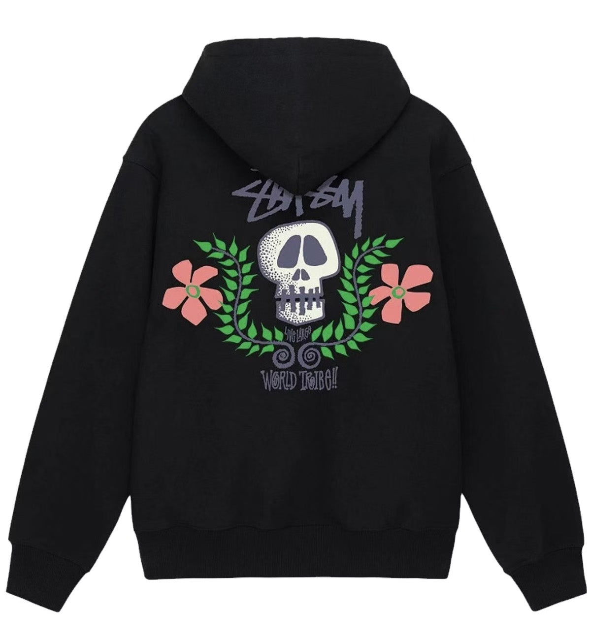 Stussy Skull Crest Hoodie 骷髏紋章 帽T 連帽衛衣