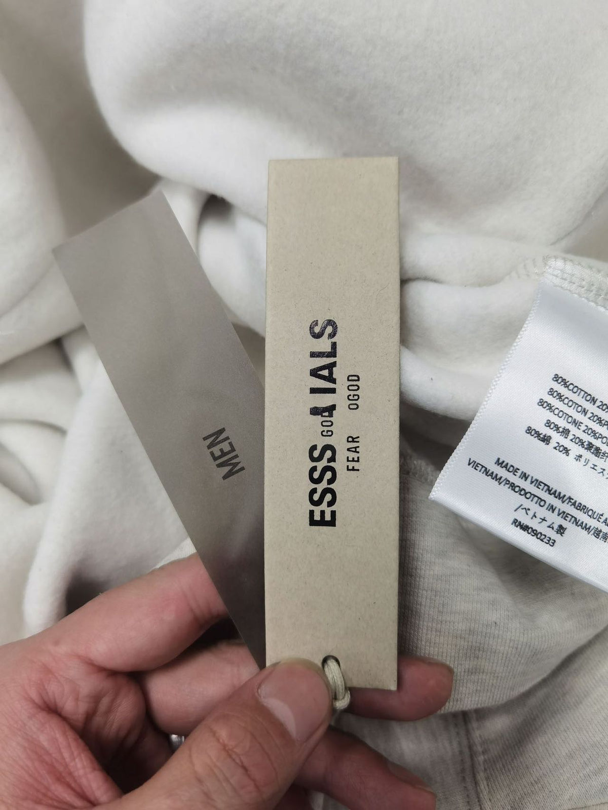FOG Essentials Hoodie 帽T 連帽衛衣
