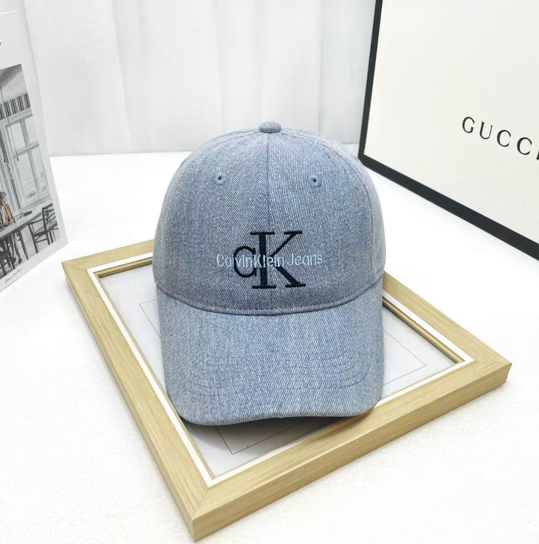 CALVIN KLEIN 刺繡老帽 復古 鴨舌帽  2色