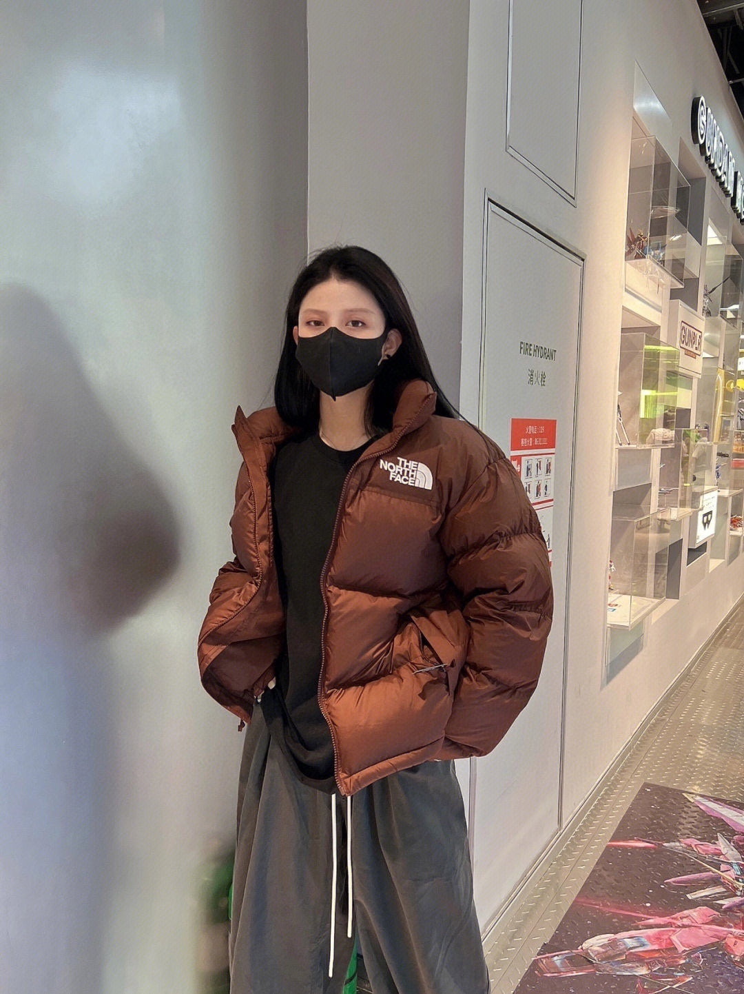 【代購5-7天發貨】THE NORTH FACE 1996 羽絨外套 酒紅