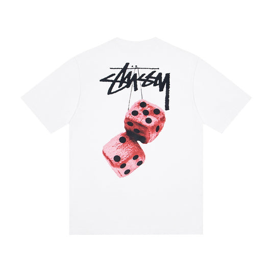 【代購7-14天發貨】Stussy  ss22 Fuzzy Dice Tee 骰子 短袖