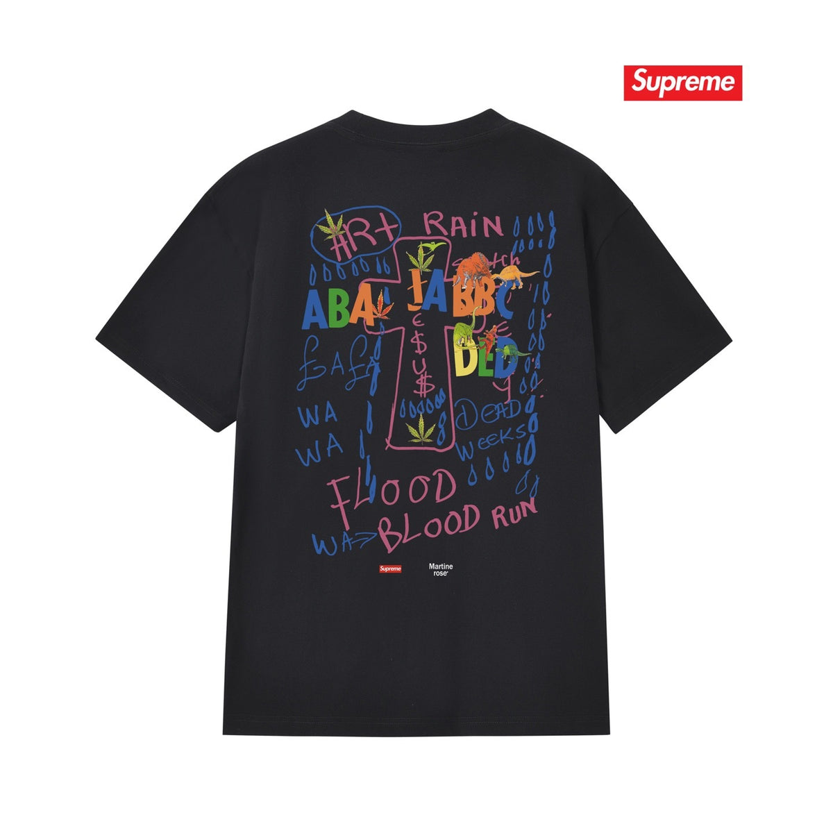 【代購7-14天發貨】SUPREME X MARTINE ROSE LEE SCRATCH PERRY TEE 短袖
