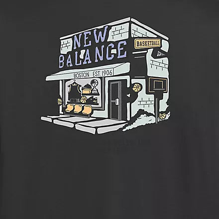 New Balance NB Boy系列 塗鴉風 小標 短袖T恤