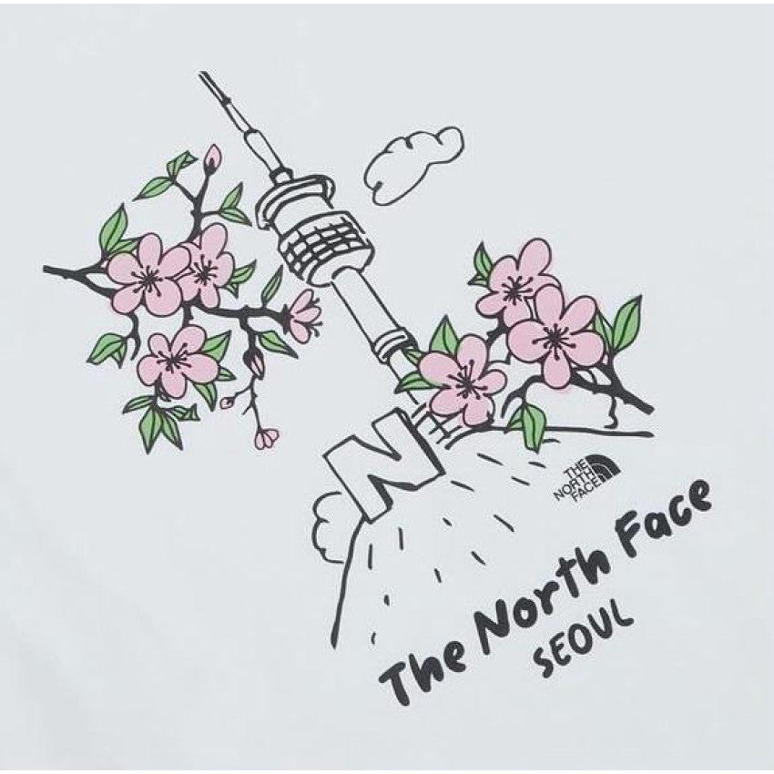 T️he North Face北臉男女款 首爾四季 春 短袖T恤