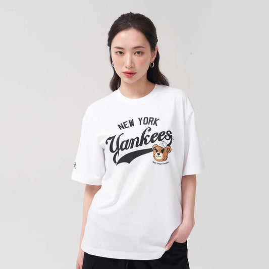 MLB 男女款 短袖T恤 Mega Bear 紐約洋基隊