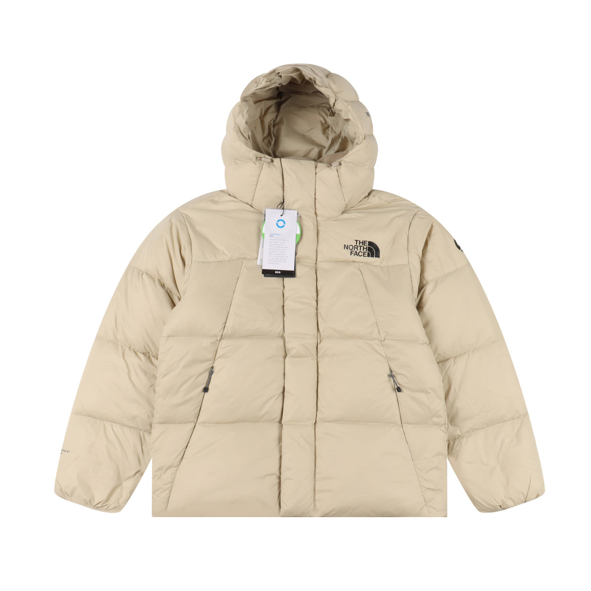 【預購5-7天發貨】THE NORTH FACE  連帽羽絨外套 米色