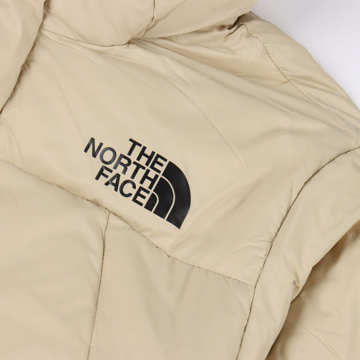 【預購5-7天發貨】THE NORTH FACE  連帽羽絨外套 米色