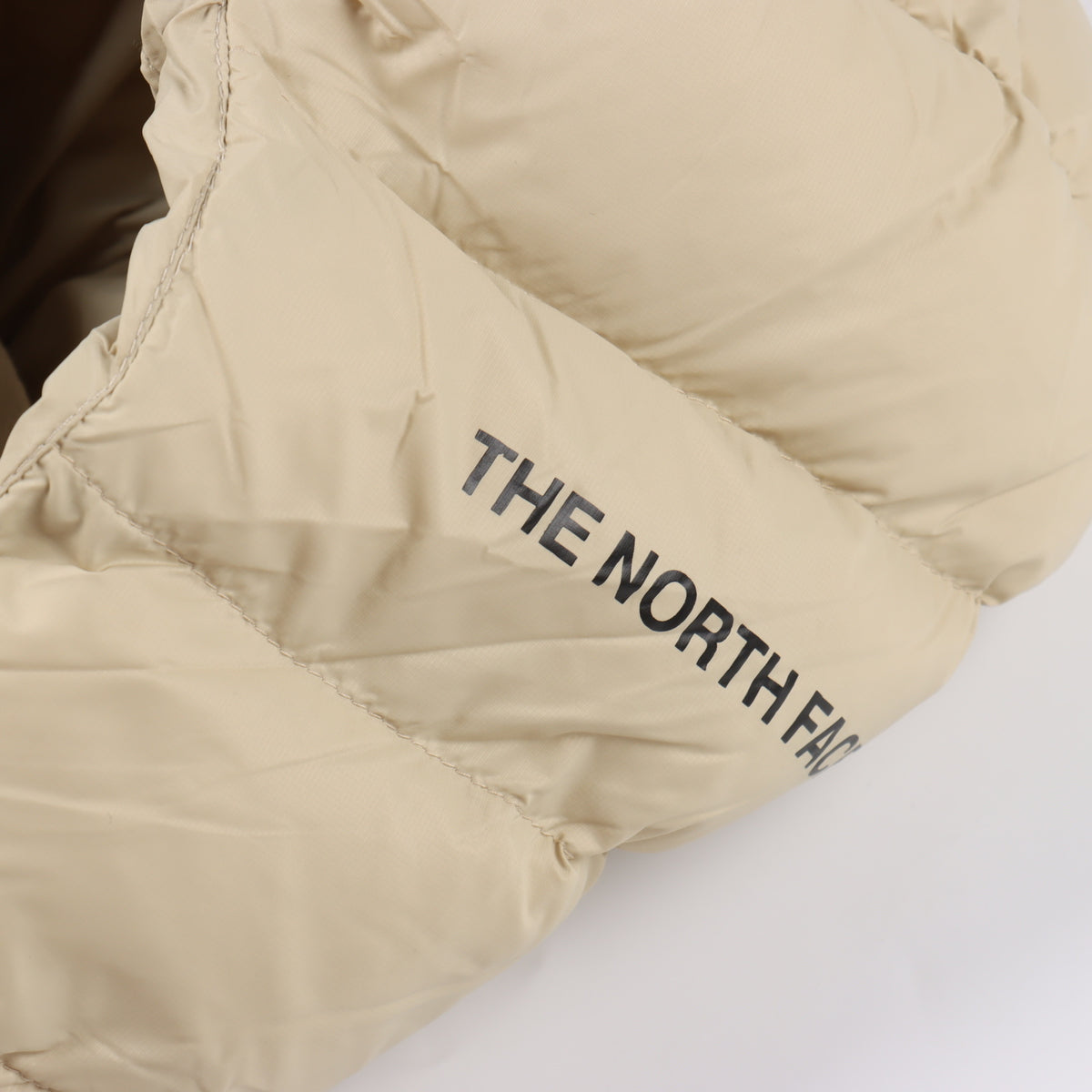 【預購5-7天發貨】THE NORTH FACE  連帽羽絨外套 米色