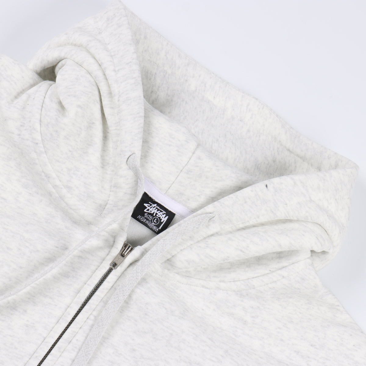 Stussy 聯名元素Logo印花 連帽外套