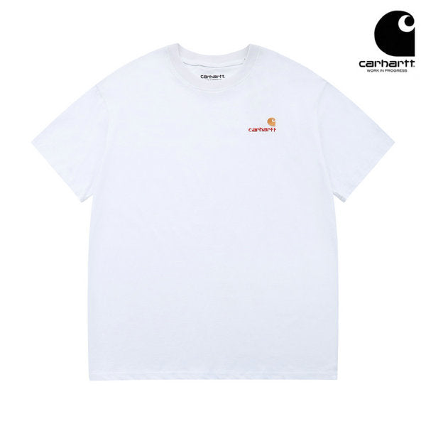 CARHARTT WIP 卡哈特 常青款 經典Logo 男女生 短袖T恤 白色