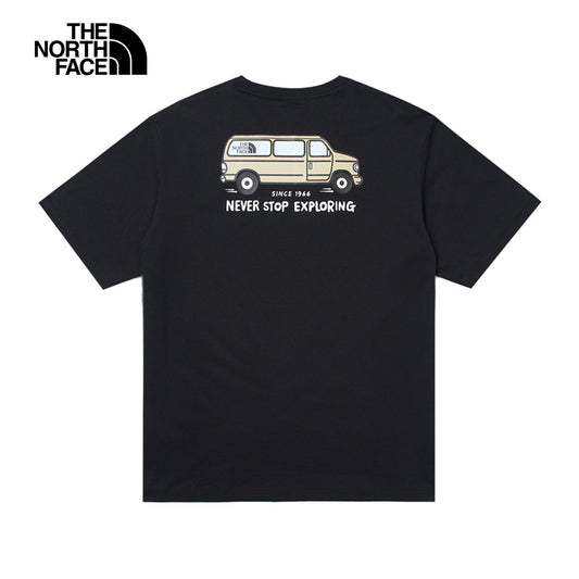 The North Face 北面 黑色純棉 露營車 正面