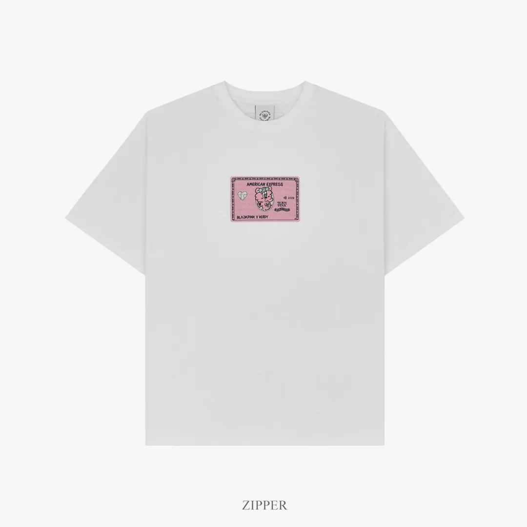Verdy x Blackpink CC 美國運通 短Tee