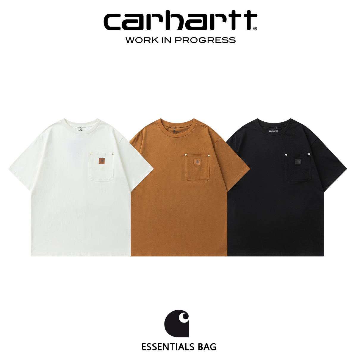 【代購7-14天發貨】Carhartt 經典口袋款 三色 短袖